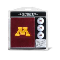 Minnesota Golden Gophers Golf Gift Set with Embroidered Towel - Special Order