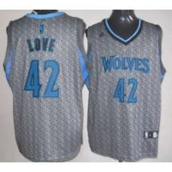 Minnesota Timberwolves #42 Kevin Love 2012 Static Fashion Jerseys