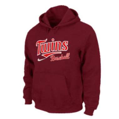Minnesota Twins Pullover Hoodie red