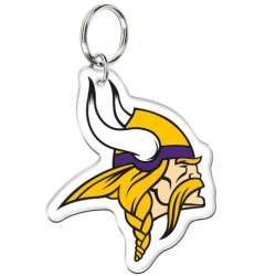 Minnesota Vikings Key Ring Acrylic Carded Premium - Special Order