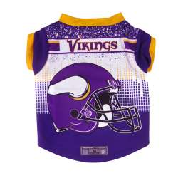 Minnesota Vikings Pet Performance Tee Shirt Size XL