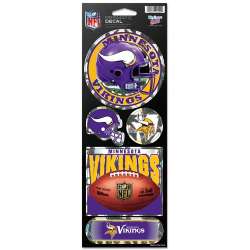 Minnesota Vikings Stickers Prismatic