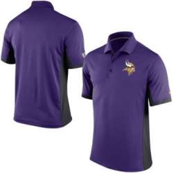 Minnesota Vikings Team Logo Purple Polo Shirt