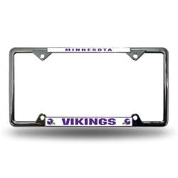 Minnesota Vikings Thin Top Chrome Frame