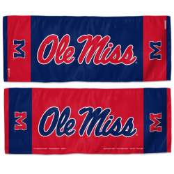 Mississippi Rebels Cooling Towel 12x30 - Special Order