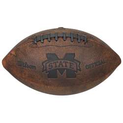 Mississippi State Bulldogs Football - Vintage Throwback - 9 Inches