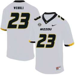 Missouri Tigers 23 Roger Wehrli White Nike College Football Jersey Dzhi