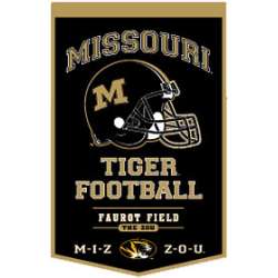 Missouri Tigers Banner 18x27 Wool PowerHouse