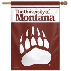 Montana Grizzlies Banner 28x40 Vertical - Special Order