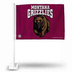 Montana Grizzlies Flag Car - Special Order