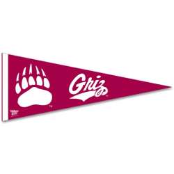Montana Grizzlies Pennant 12x30 Premium Style - Special Order