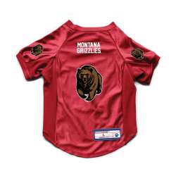 Montana Grizzlies Pet Jersey Stretch Size Big Dog - Special Order