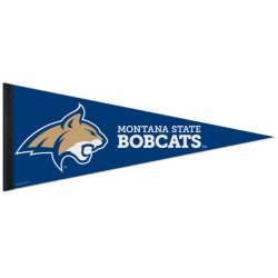 Montana State Bobcats Pennant 12x30 Premium Style - Special Order