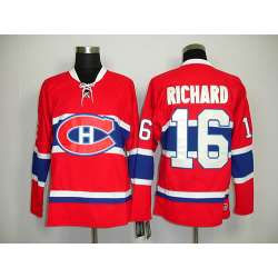 Montreal Canadiens #16 Richard red Jerseys