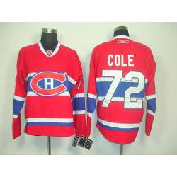Montreal Canadiens #72 cole red Jerseys