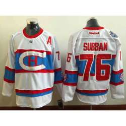Montreal Canadiens #76 P.K Subban 2016 White Jerseys