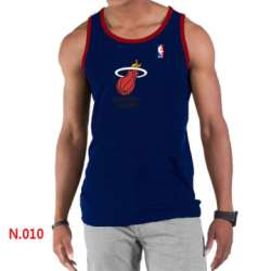 NBA Miami Heat Big x26 Tall Primary Logo men D.Blue Tank Top