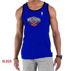 NBA New Orleans Pelicans Big x26 Tall Primary Logo men Blue Tank Top