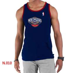 NBA New Orleans Pelicans Big x26 Tall Primary Logo men D.Blue Tank Top