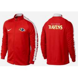 NFL Baltimore Ravens Team Logo 2015 Men Football Jacket (11)
