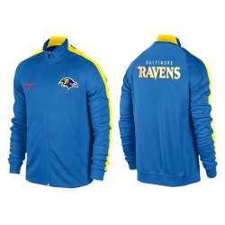 NFL Baltimore Ravens Team Logo 2015 Men Football Jacket (17)