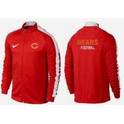 NFL Chicago Bears Team Logo 2015 Men Football Jacket (11)