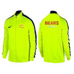 NFL Chicago Bears Team Logo 2015 Men Football Jacket (14)