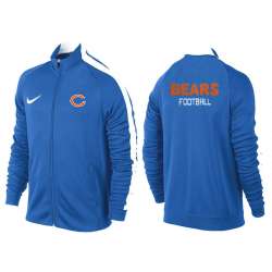 NFL Chicago Bears Team Logo 2015 Men Football Jacket (16)
