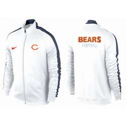 NFL Chicago Bears Team Logo 2015 Men Football Jacket (2)