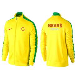 NFL Chicago Bears Team Logo 2015 Men Football Jacket (4)
