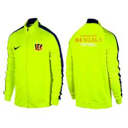 NFL Cincinnati Bengals Team Logo 2015 Men Football Jacket (14)