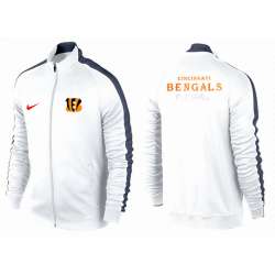 NFL Cincinnati Bengals Team Logo 2015 Men Football Jacket (2)