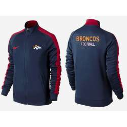 NFL Denver Broncos Team Logo 2015 Men Football Jacket (19)