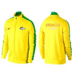 NFL Denver Broncos Team Logo 2015 Men Football Jacket (4)