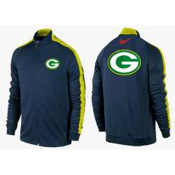 NFL Green Bay Packers Team Logo 2015 Men Football Jacket (15)