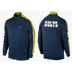 NFL Indianapolis Colts Team Logo 2015 Men Football Jacket (15)