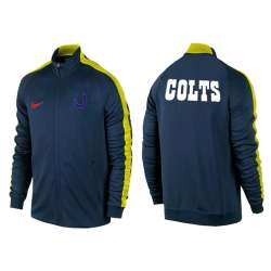 NFL Indianapolis Colts Team Logo 2015 Men Football Jacket (20)