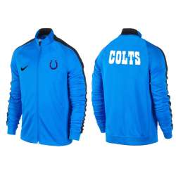 NFL Indianapolis Colts Team Logo 2015 Men Football Jacket (27)