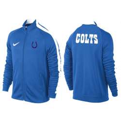 NFL Indianapolis Colts Team Logo 2015 Men Football Jacket (35)