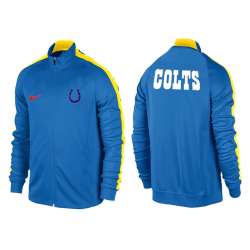 NFL Indianapolis Colts Team Logo 2015 Men Football Jacket (36)