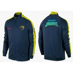 NFL Jacksonville Jaguars Team Logo 2015 Men Football Jacket (15)