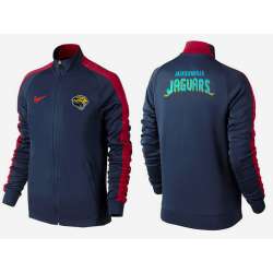 NFL Jacksonville Jaguars Team Logo 2015 Men Football Jacket (19)