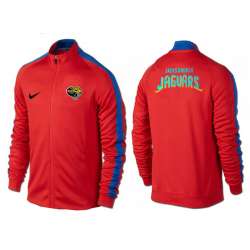 NFL Jacksonville Jaguars Team Logo 2015 Men Football Jacket (7)