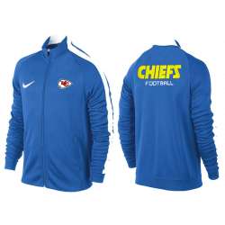 NFL Kansas City Chiefs Team Logo 2015 Men Football Jacket (16)