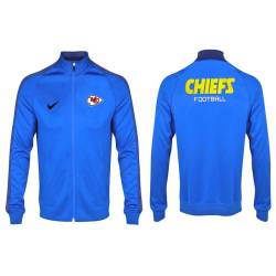 NFL Kansas City Chiefs Team Logo 2015 Men Football Jacket (9)