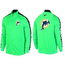 NFL Miami Dolphins Team Logo 2015 Men Football Jacket (18)