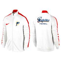 NFL Miami Dolphins Team Logo 2015 Men Football Jacket (29)