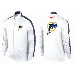 NFL Miami Dolphins Team Logo 2015 Men Football Jacket (2)