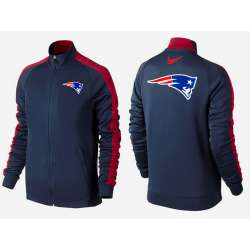 NFL New England Patriots Team Logo 2015 Men Football Jacket (19)