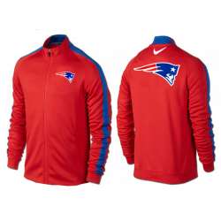 NFL New England Patriots Team Logo 2015 Men Football Jacket (7)